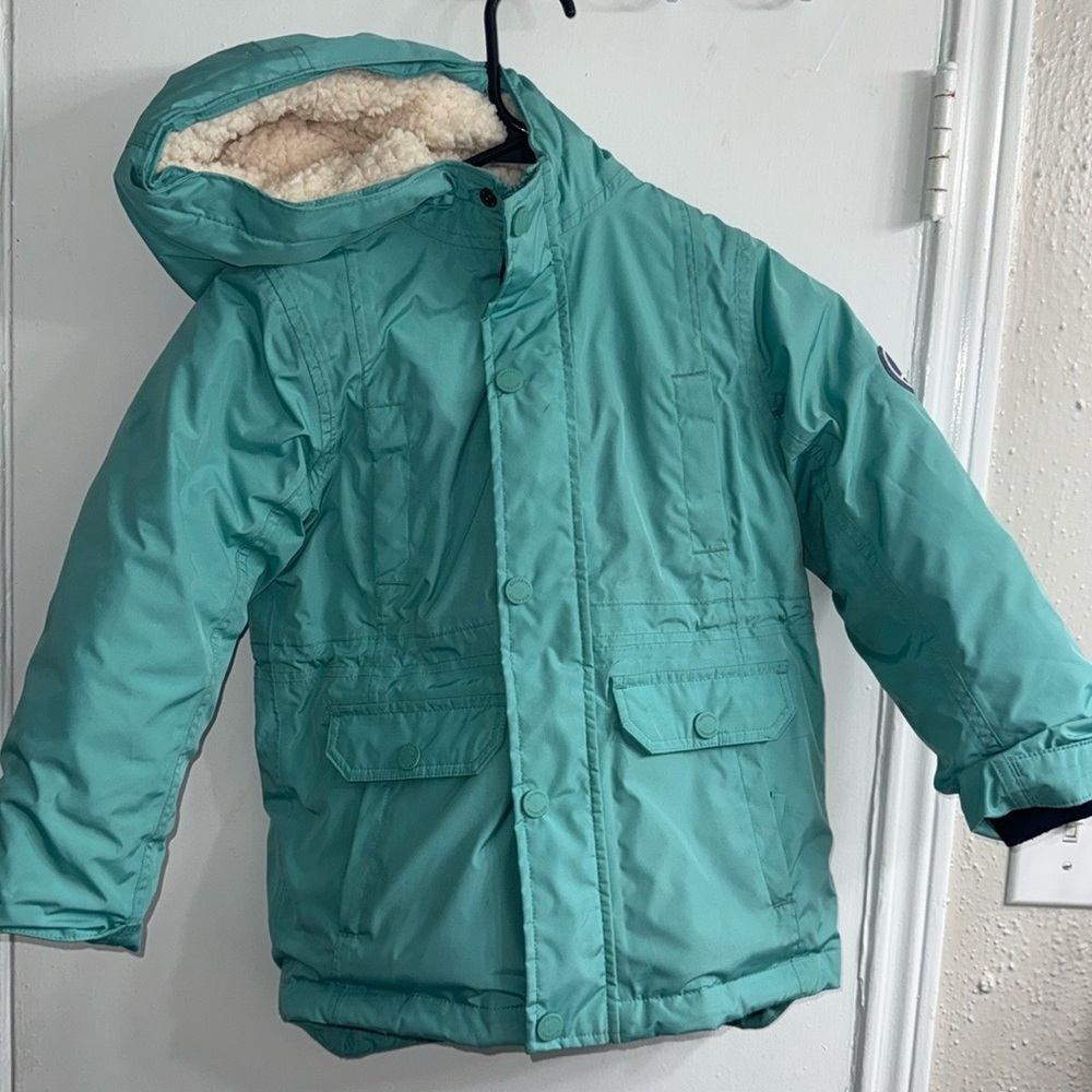 Lands end XS 4-5 girl or boy unisex  jacket .